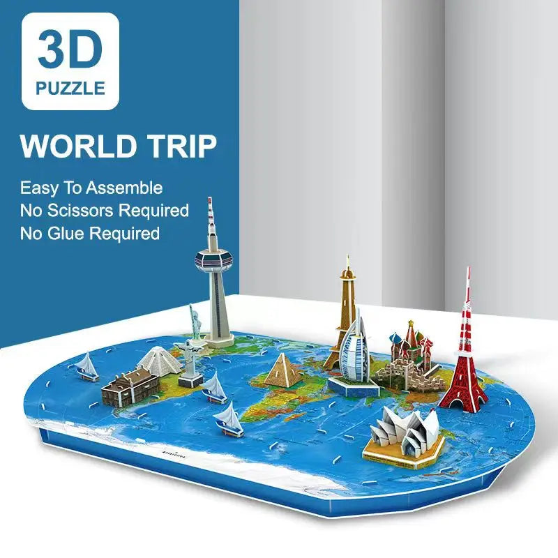 Welt Reise 3D Puzzle/ Sonnensystem
