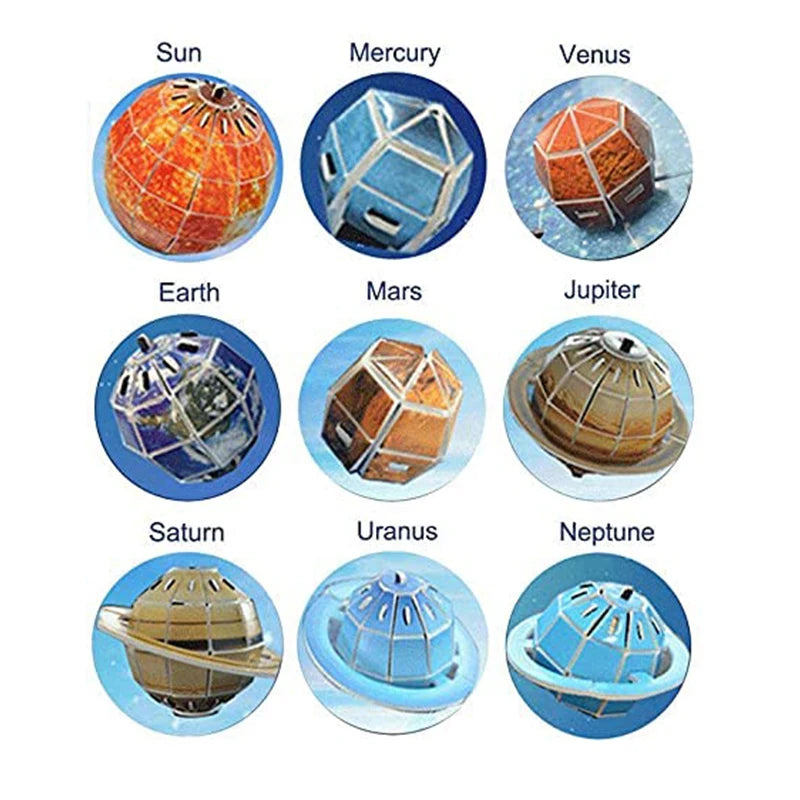 Welt Reise 3D Puzzle/ Sonnensystem