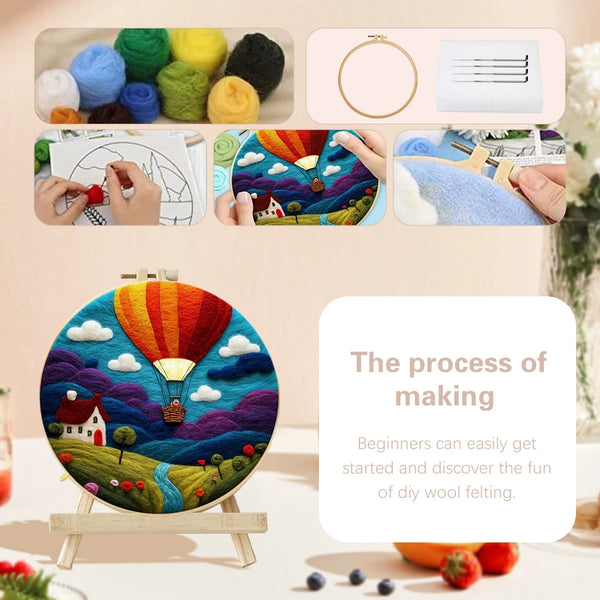 FFT™ Bastelset Filzkunst DIY